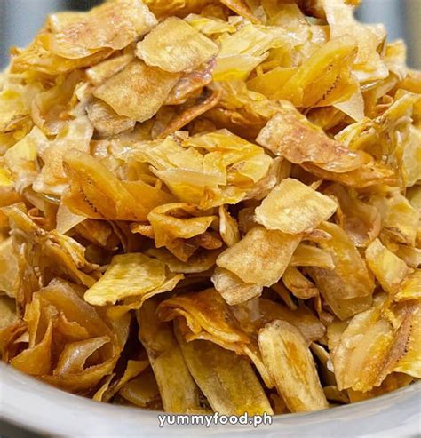 Banana Chips Recipe Crunchy And Delicious Yummy Food Ph