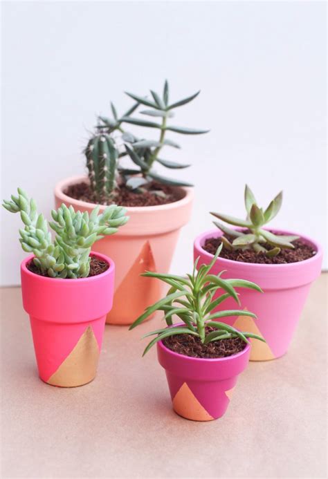 24 Adorable Ways To Decorate Terracotta Pots Just
