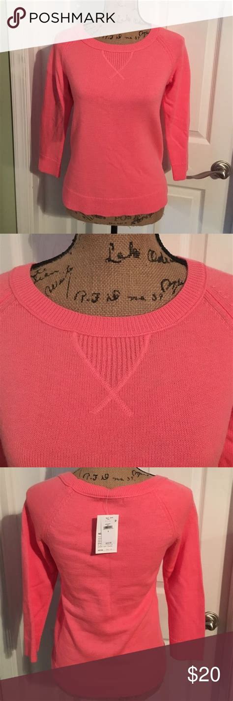 Nwt Gap Salmon Color Sweater Size Small