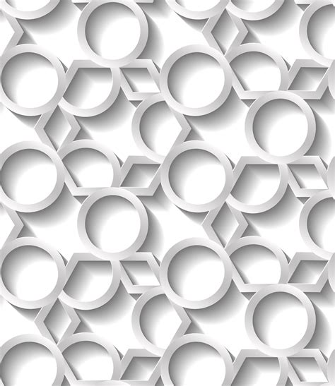 Seamless Abstract Geometric Pattern Prame Border Futuristic Wallpaper