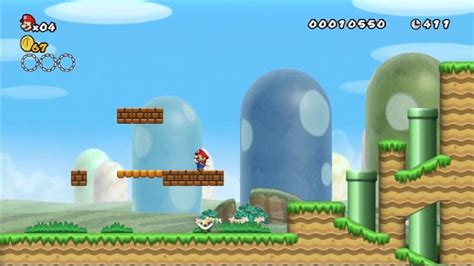 New Super Mario Bros Wii Monde 1 Niveau 1 1 Youtube