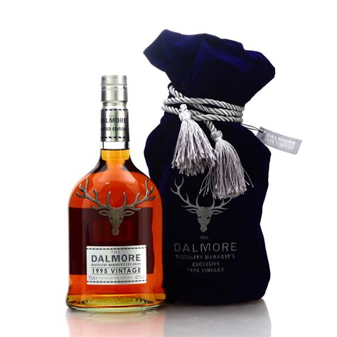 dalmore 1995 vintage distillery manager s exclusive whisky auctioneer