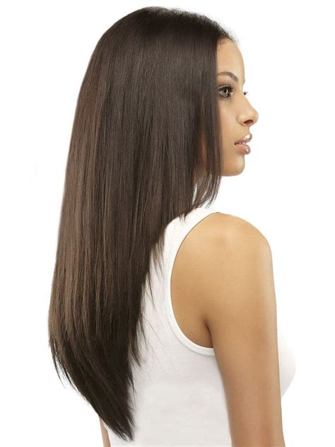 Most of the hair extensions for black hair have simple installation instructions, so both experienced and amateur stylists can fit them. 16" easiXtend Elite Remy Human Hair Extension by easihair