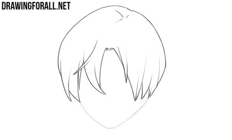 How To Draw Anime Hair Boy Step By Step The Artist Takes It A Step