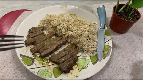 Instructions to make air fryer salisbury steak with mushroom and onion gravy: Beef Steak in Air Fryer - Quick Meal - YouTube