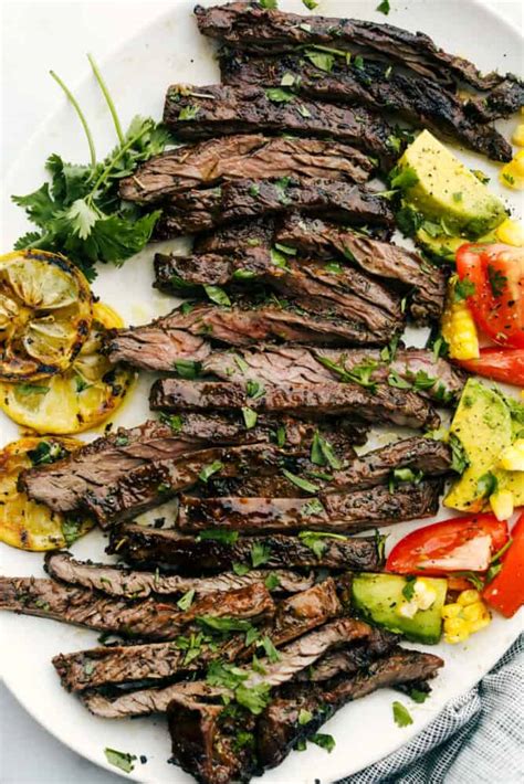 Grilled Skirt Steak Detoxil