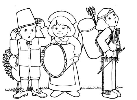 Free Printable Pilgrim Coloring Pages for Kids - Best Coloring Pages