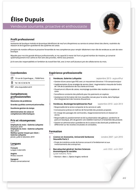 Outil de conception de CV  Créez le CV parfait pour 2023