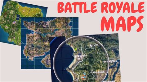 Battle Royale Game Maps Size Comparison Youtube