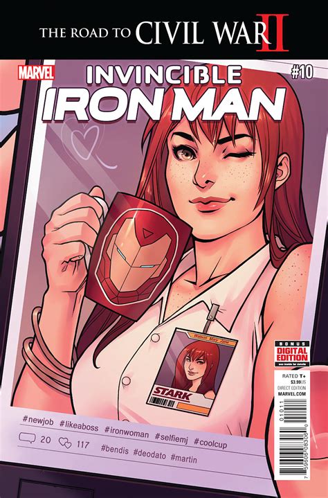 Invincible Iron Man 10 Civil War Ii 1 Mary Jane Centric Review