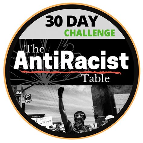 30 day antiracist table challenge