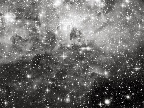 √ Black And White Space Background