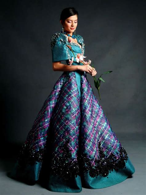 Areumdazn05s Image Modern Filipiniana Gown Philippines Dress