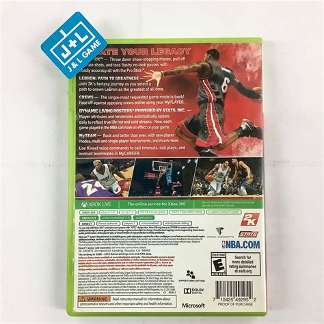 Nba 2k14 Xbox 360 Pre Owned Jandl Video Games New York City