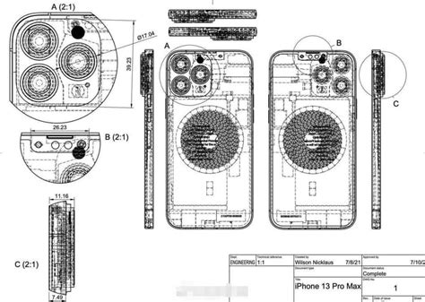 Iphone 13 Pro Dimension Ecran Iphone 13 Leak Shows Bigger Camera