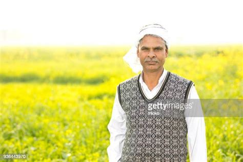 Indian Farmer Standing Photos And Premium High Res Pictures Getty Images