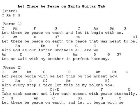 Let There Be Peace On Earth Christmas Carols Lyrics And History