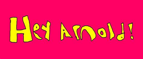Hey Arnold Logo Old School Nickelodeon Fan Art 25374539 Fanpop
