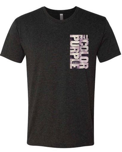 The Color Purple The Musical Logo T Shirt The Color Purple