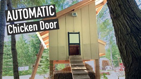 This will act as the guide for. BEST DIY Automatic Chicken Coop Door - YouTube