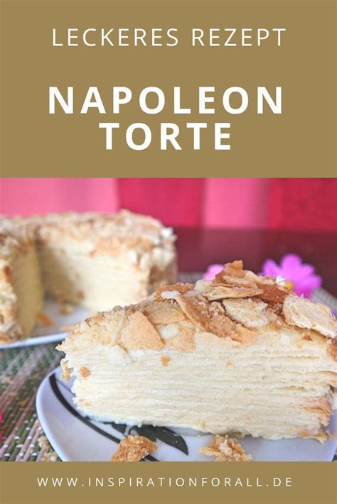 Zugegeben, die torte mit ihren fast. Napoleon Torte - Rezept für beliebten russischen Kuchen in ...