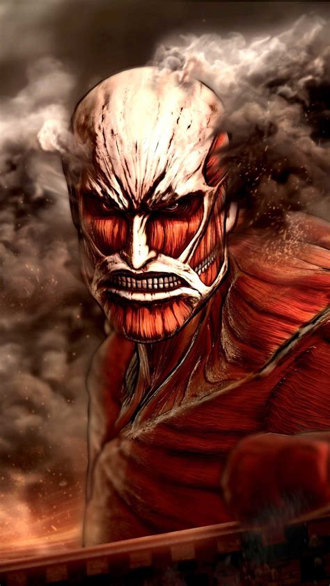 Attack On Titan Season Colossal Titan With Armin Being Gravely