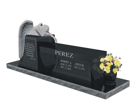 Model SD Weeping Angel Cremation Bench Quote Gravestones And Memorials Quality Memorial