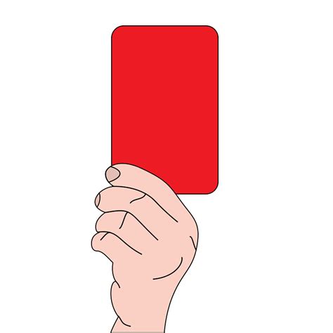 Baixar Árbitro mostrando o cartão vermelho PNG transparente StickPNG