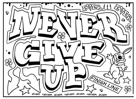 Inspirational Quotes Coloring Pages For Adults