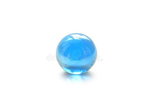 Blue Ball On A White Background Stock Photo Image Of Blue Ball 76627036