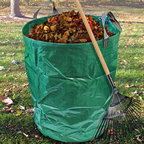 Heavy Duty Garden Waste Bag Reusable Yard Lawn Refuse Sack Leaves Grass