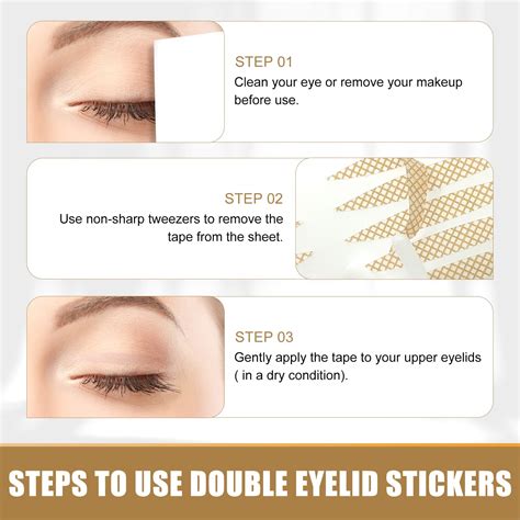 Eyelid Tape Invisible Double Eyelid Lifter Strips Waterproof Eyelid