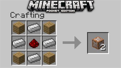 New Crafting Recipes In Minecraft Pe Custom Crafting Recipes Command