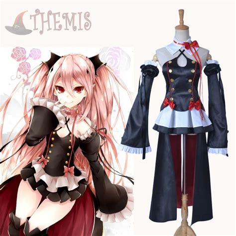buy athemis new sexy anime cosplay costume seraph of the end krul tepes summmer