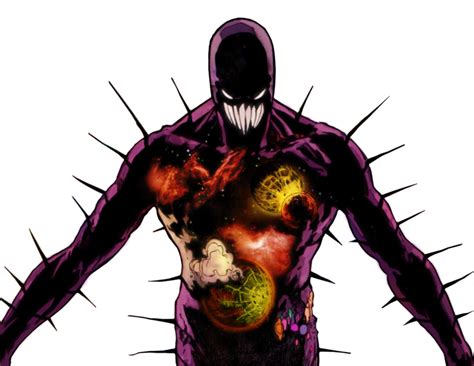 Chaos Kingamatsu Mikaboshi Symbiotes Marvel Marvel Concept Art