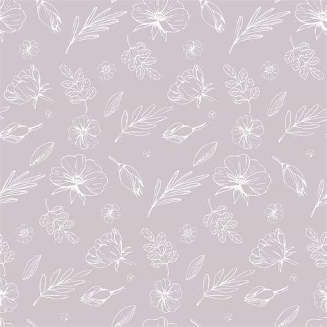 Premium Vector Floral Pastel Colors Seamless Pattern Fabric And