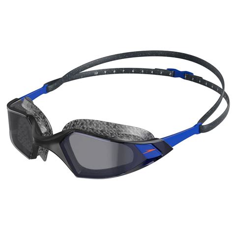 Speedo Aquapulse Pro Swimming Goggles Blue Smoke Au