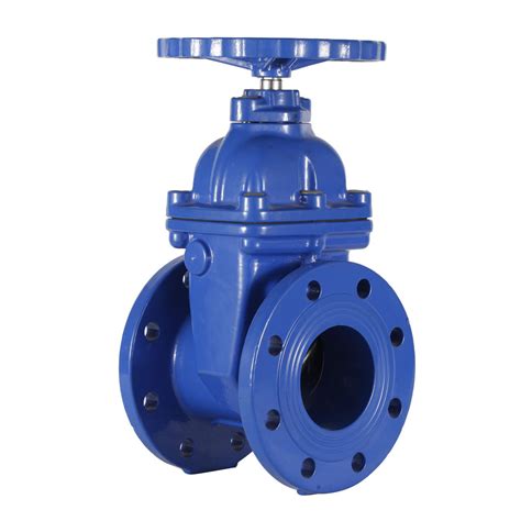 Non Rising Stem Resilient Flanged Gate Valve With Ce Approval