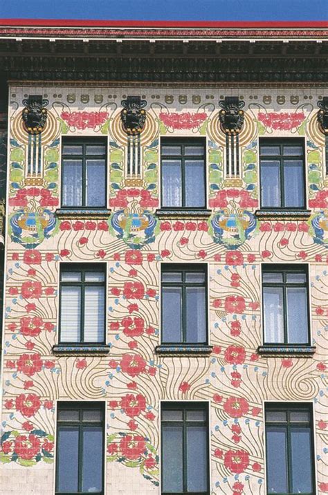 Majolikahaus Art Nouveau Architecture Otto Wagner Art Nouveau