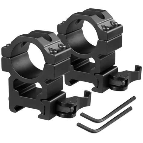 1 Inch Riflescope Rings Mount Quick Release Picatinnyweaver Rail Scope