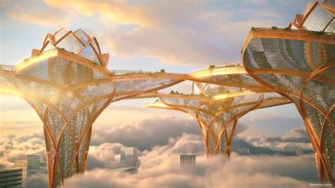 City In The Sky Concept Tsvetan Toshkov