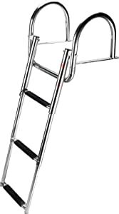 Yaemarine Stainless Steel In Board Steps Telescoping Boat Ladder Folding Dock Ladder For