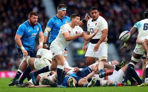 The six teams (england, france, ireland, italy, scotland & wales). Six Nations Rugby Championship in Rome 2020