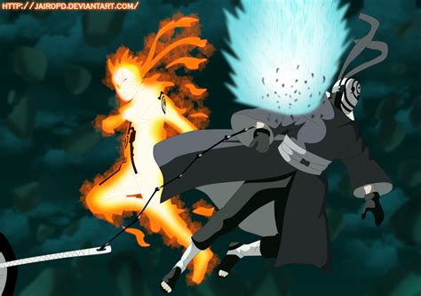 Naruto Vs Tobi By Jairopd On Deviantart