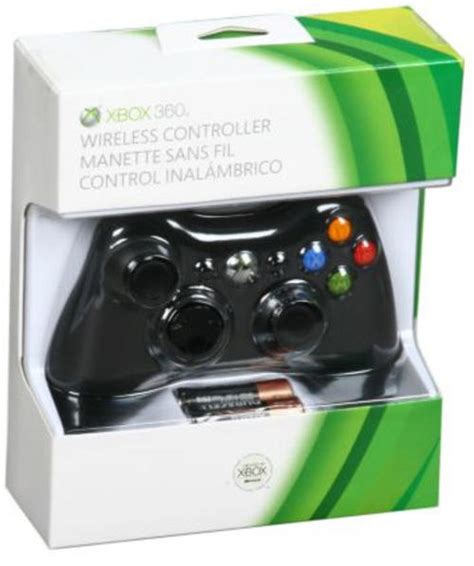 Controllers And Remotes Original Microsoft Xbox 360 Black Wireless