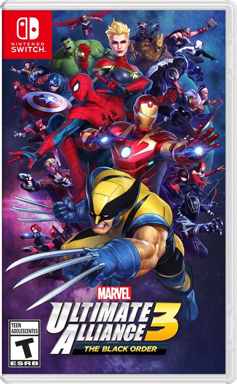 Marvel Ultimate Alliance 3 The Black Order Nintendo Switch Physical
