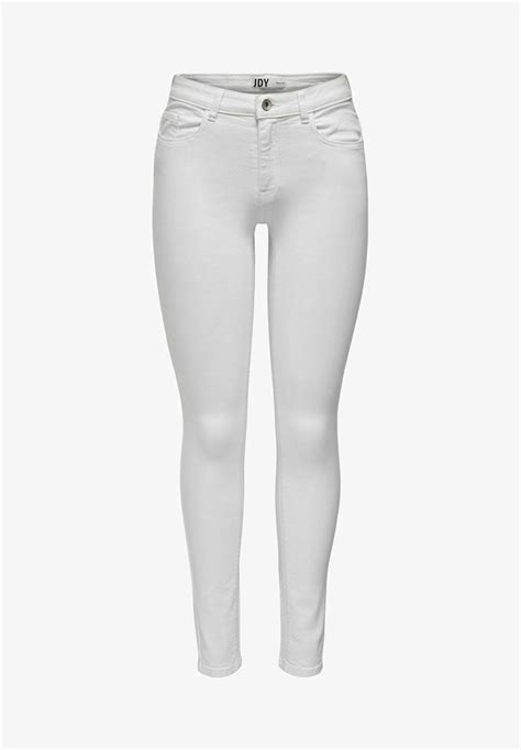 Jdy Jeans Skinny White Denimdenim Blanc Zalandofr
