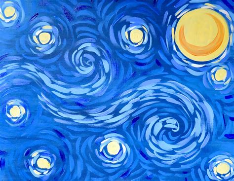 New Video Learn To Paint Starry Night In This Easy Ode To Van Gogh