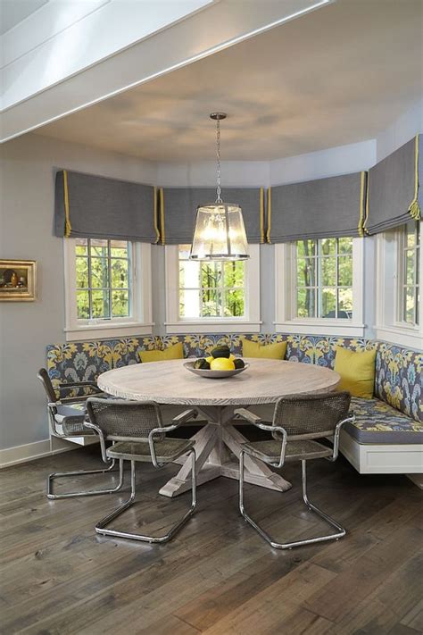 Trendy Color Duo 20 Dining Rooms That Serve Up Gray And Yellow Decoist