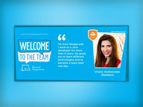 New Employee Welcome Poster Template